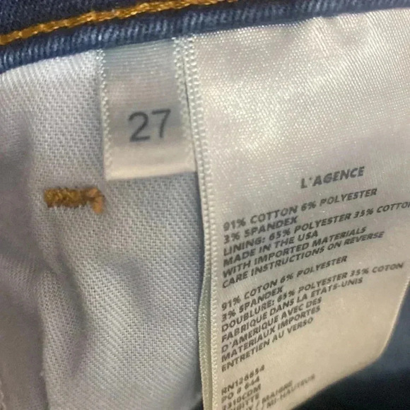 L’Agence Brigitte Dark Wash Skinny Jeans - Picture 7 of 7